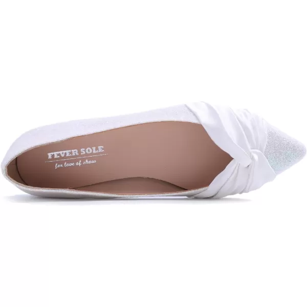 FEVERSOLE Women's Loafer Flat Pointed Fashion Slip On Comfort Driving Office Shoes