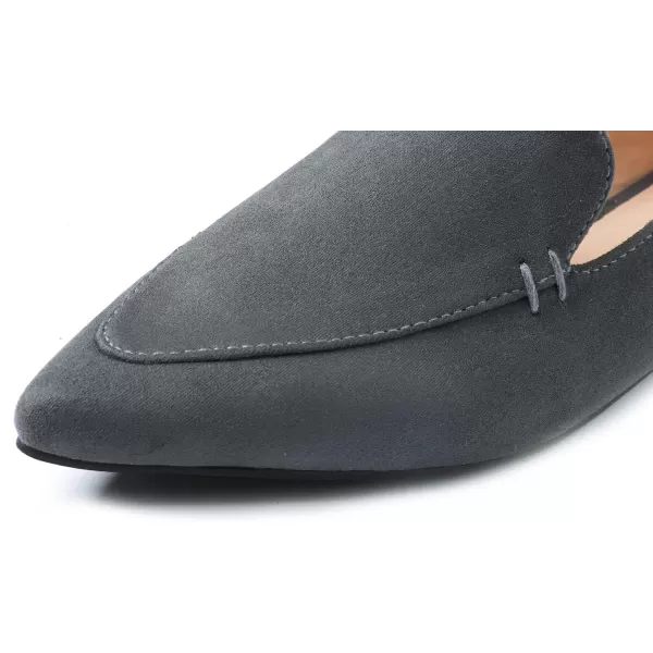 FEVERSOLE Women's Loafer Flat Pointed Fashion Slip On Comfort Driving Office Shoes