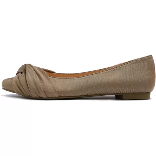 FEVERSOLE Women's Loafer Flat Pointed Fashion Slip On Comfort Driving Office Shoes