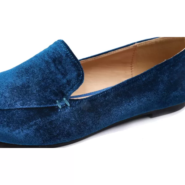 FEVERSOLE Women's Loafer Flat Pointed Fashion Slip On Comfort Driving Office Shoes