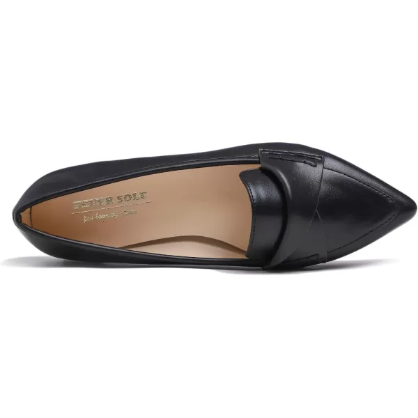 FEVERSOLE Women's Loafer Flat Pointed Fashion Slip On Comfort Driving Office Shoes