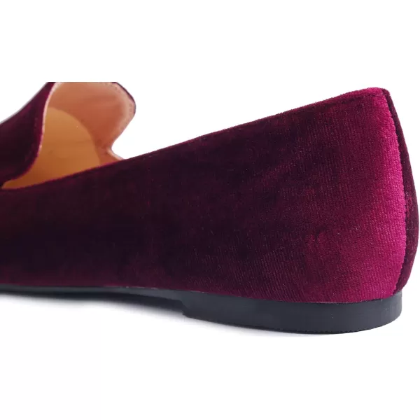 FEVERSOLE Women's Loafer Flat Pointed Fashion Slip On Comfort Driving Office Shoes