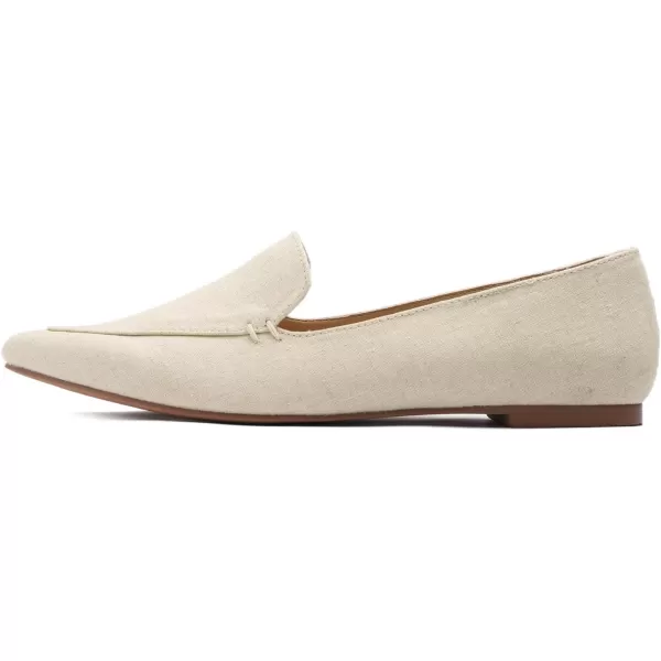 FEVERSOLE Women's Loafer Flat Pointed Fashion Slip On Comfort Driving Office Shoes