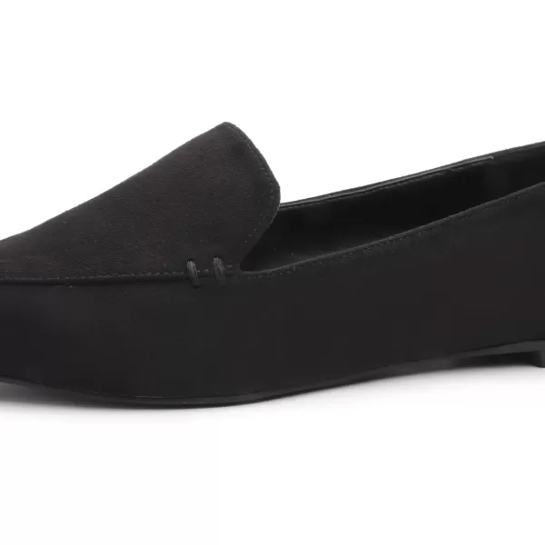 FEVERSOLE Women's Loafer Flat Pointed Fashion Slip On Comfort Driving Office Shoes