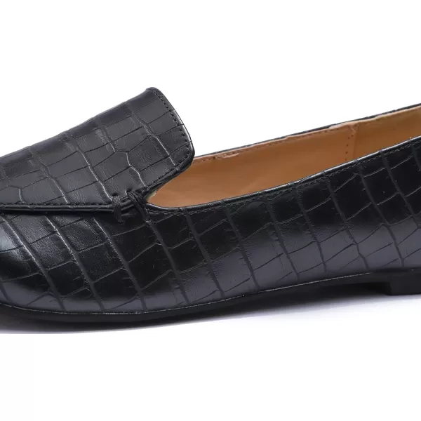 FEVERSOLE Women's Loafer Flat Pointed Fashion Slip On Comfort Driving Office Shoes