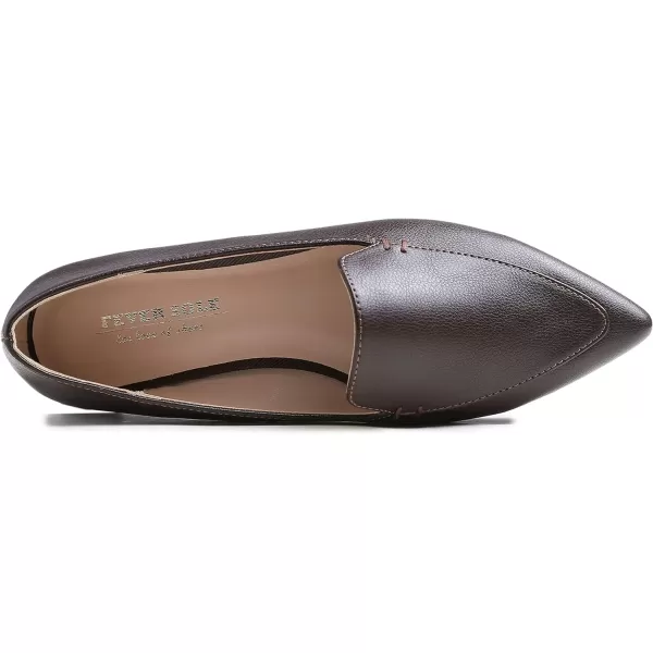 FEVERSOLE Women's Loafer Flat Pointed Fashion Slip On Comfort Driving Office Shoes