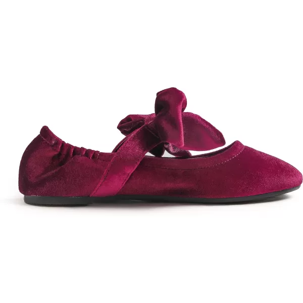 FEVERSOLE Women's Mary Jane Fashion Round Toe Easy Buckle Slip On Flats