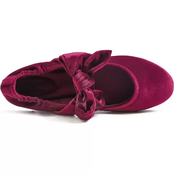FEVERSOLE Women's Mary Jane Fashion Round Toe Easy Buckle Slip On Flats