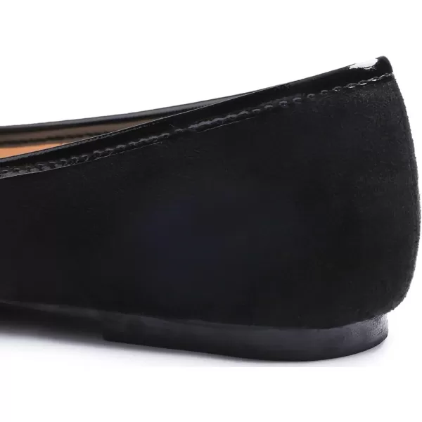 FEVERSOLE Women's Penny Loafer Round Toe Casual Flat Shoes