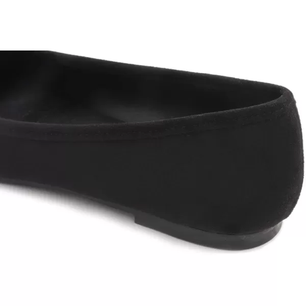 FEVERSOLE Women's Penny Loafer Round Toe Casual Flat Shoes