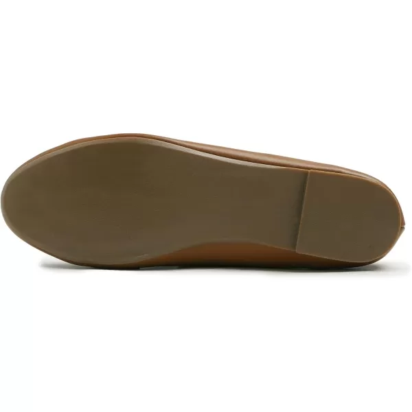 FEVERSOLE Women's Penny Loafer Round Toe Casual Flat Shoes