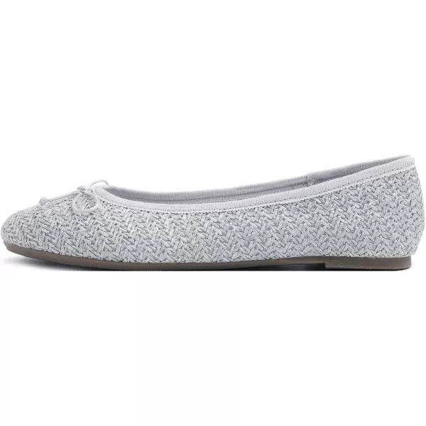 FEVERSOLE Women's Sparkle Memory Foam Cushioned Colorful Shiny Ballet Flats Glitter