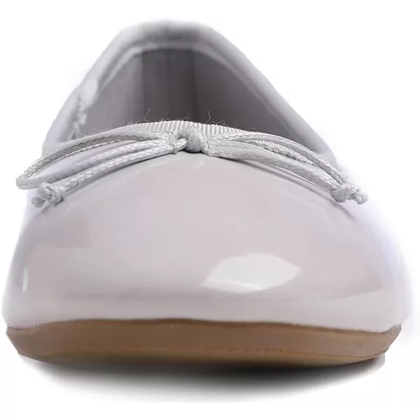 FEVERSOLE Women's Sparkle Memory Foam Cushioned Colorful Shiny Ballet Flats Glitter
