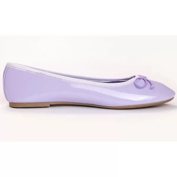 FEVERSOLE Women's Sparkle Memory Foam Cushioned Colorful Shiny Ballet Flats Glitter