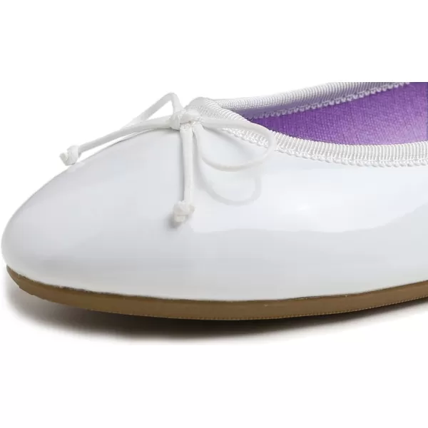 FEVERSOLE Women's Sparkle Memory Foam Cushioned Colorful Shiny Ballet Flats Glitter