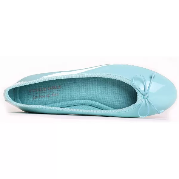 FEVERSOLE Women's Sparkle Memory Foam Cushioned Colorful Shiny Ballet Flats Glitter