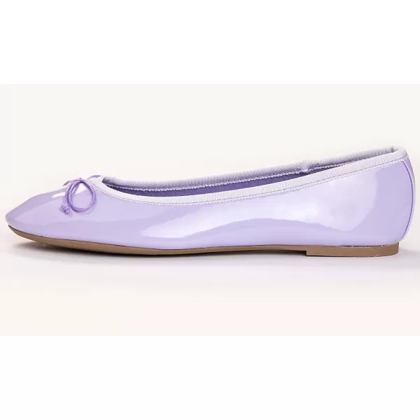 FEVERSOLE Women's Sparkle Memory Foam Cushioned Colorful Shiny Ballet Flats Glitter
