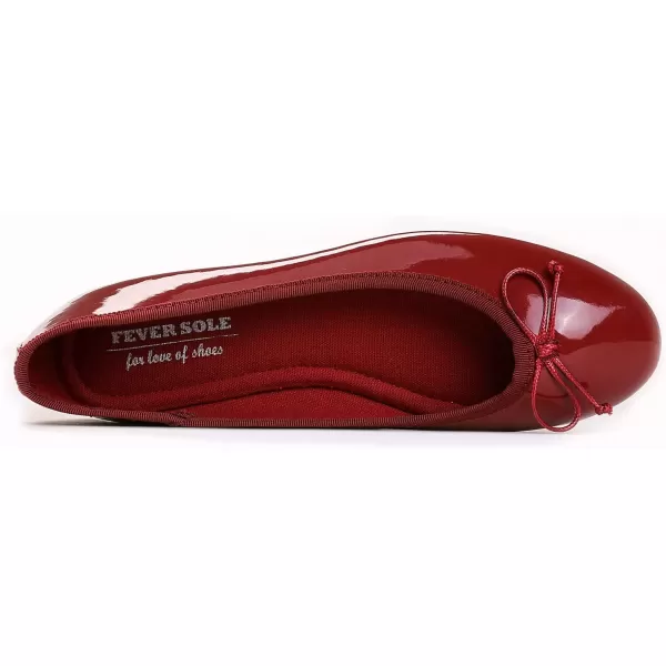 FEVERSOLE Women's Sparkle Memory Foam Cushioned Colorful Shiny Ballet Flats Glitter