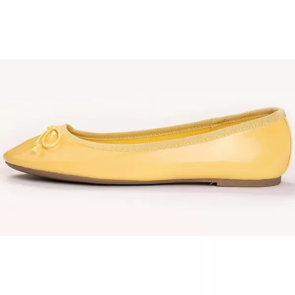 FEVERSOLE Women's Sparkle Memory Foam Cushioned Colorful Shiny Ballet Flats Glitter