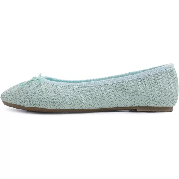 FEVERSOLE Women's Sparkle Memory Foam Cushioned Colorful Shiny Ballet Flats Glitter