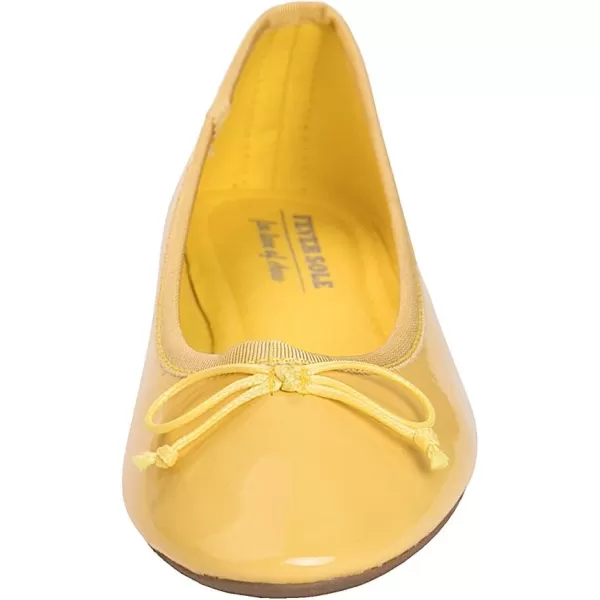 FEVERSOLE Women's Sparkle Memory Foam Cushioned Colorful Shiny Ballet Flats Glitter