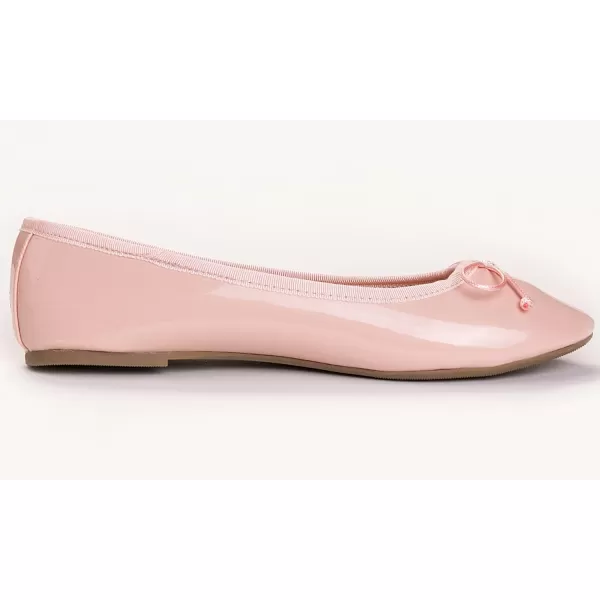 FEVERSOLE Women's Sparkle Memory Foam Cushioned Colorful Shiny Ballet Flats Glitter