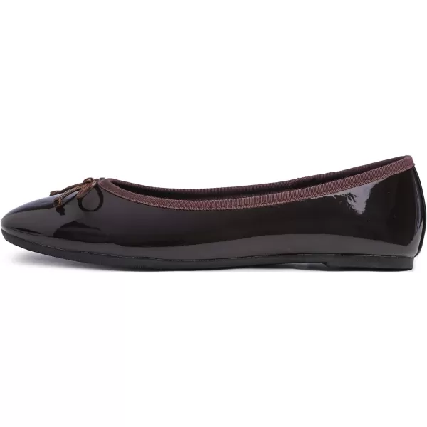 FEVERSOLE Women's Sparkle Memory Foam Cushioned Colorful Shiny Ballet Flats Glitter
