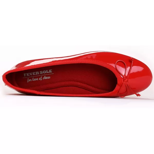 FEVERSOLE Women's Sparkle Memory Foam Cushioned Colorful Shiny Ballet Flats Glitter