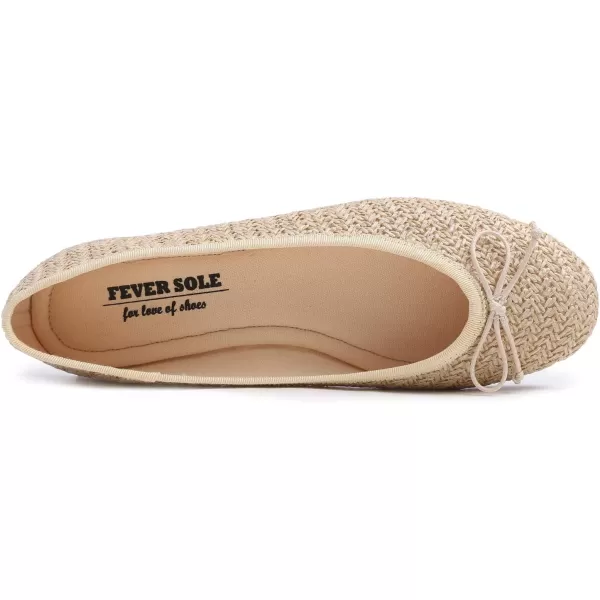 FEVERSOLE Women's Sparkle Memory Foam Cushioned Colorful Shiny Ballet Flats Glitter