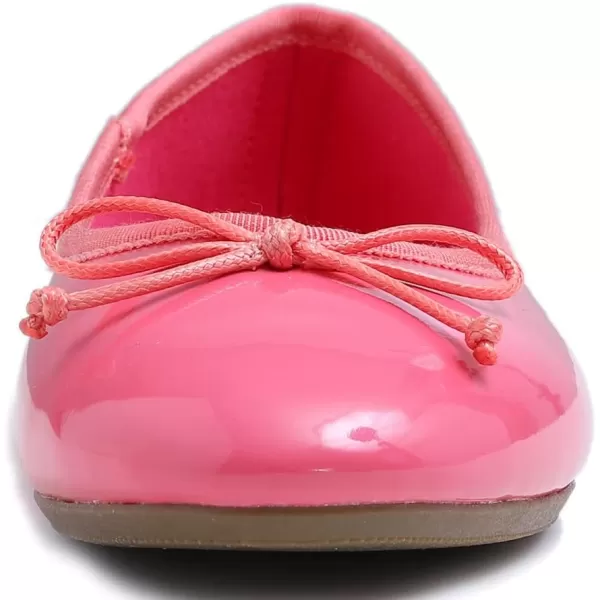 FEVERSOLE Women's Sparkle Memory Foam Cushioned Colorful Shiny Ballet Flats Glitter