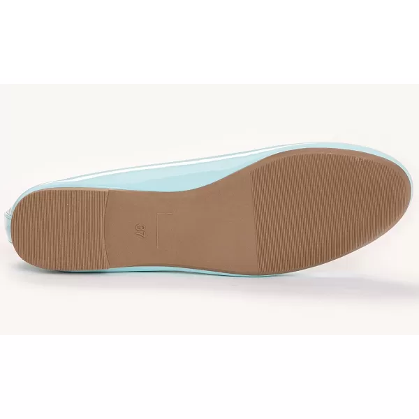 FEVERSOLE Women's Sparkle Memory Foam Cushioned Colorful Shiny Ballet Flats Glitter