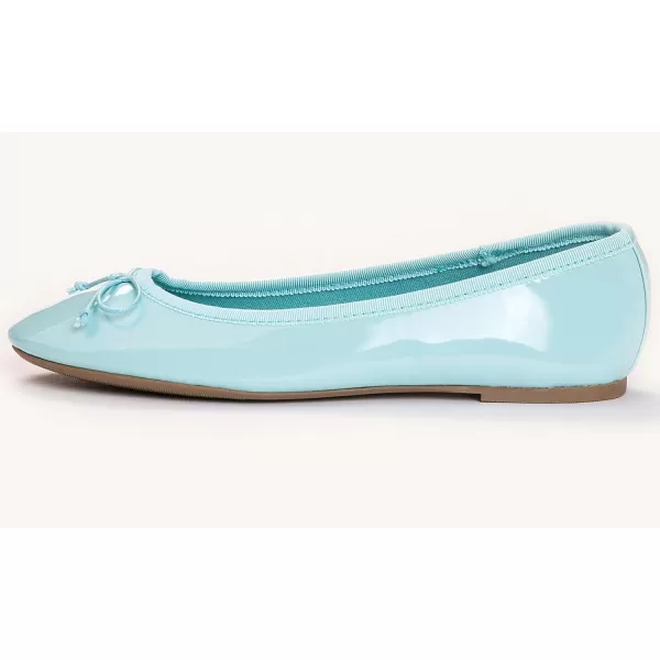 FEVERSOLE Women's Sparkle Memory Foam Cushioned Colorful Shiny Ballet Flats Glitter