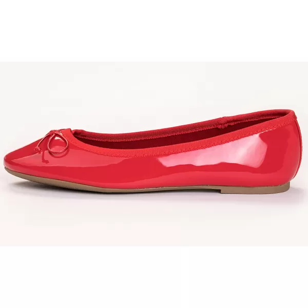 FEVERSOLE Women's Sparkle Memory Foam Cushioned Colorful Shiny Ballet Flats Glitter