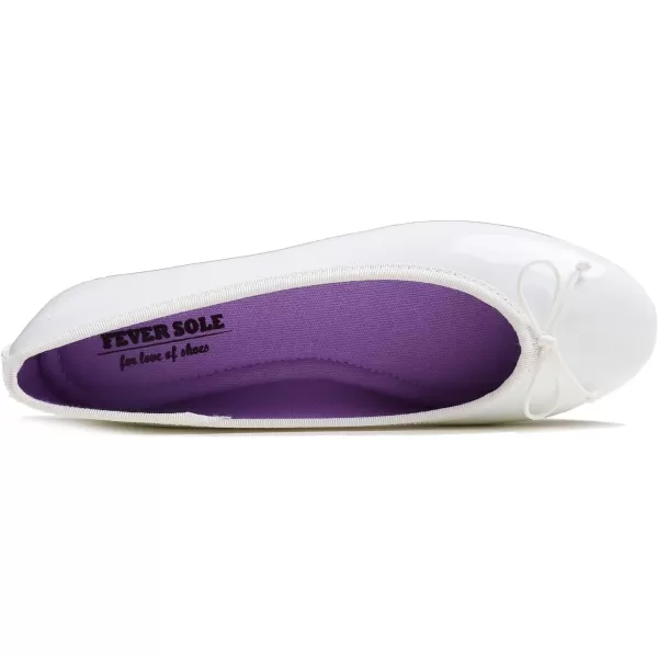 FEVERSOLE Women's Sparkle Memory Foam Cushioned Colorful Shiny Ballet Flats Glitter