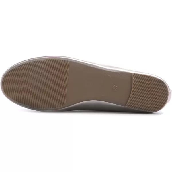 FEVERSOLE Women's Sparkle Memory Foam Cushioned Colorful Shiny Ballet Flats Glitter