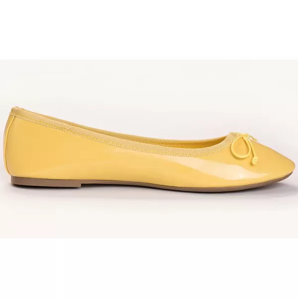 FEVERSOLE Women's Sparkle Memory Foam Cushioned Colorful Shiny Ballet Flats Glitter