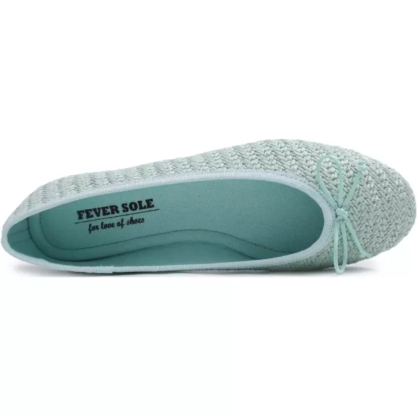 FEVERSOLE Women's Sparkle Memory Foam Cushioned Colorful Shiny Ballet Flats Glitter