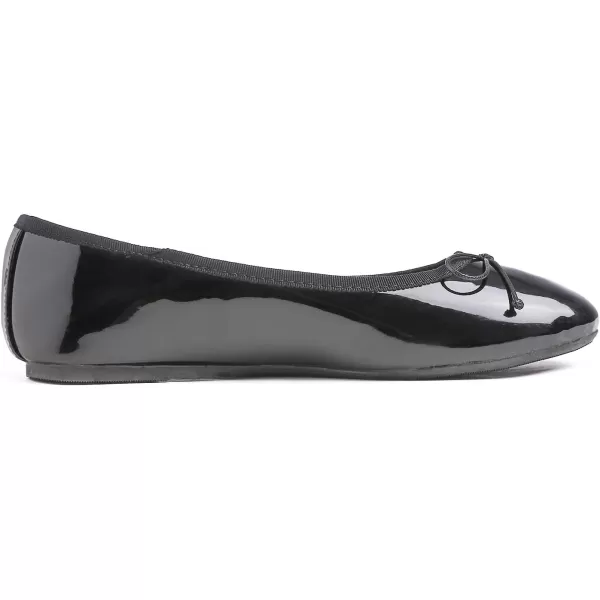 FEVERSOLE Women's Sparkle Memory Foam Cushioned Colorful Shiny Ballet Flats Glitter
