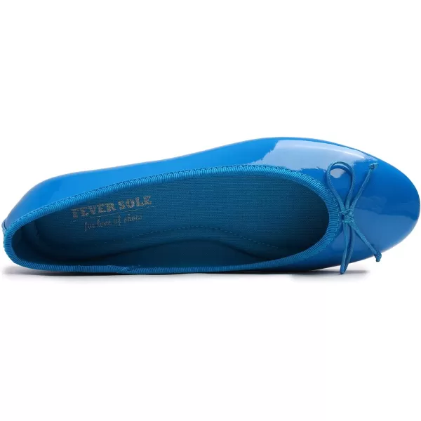 FEVERSOLE Women's Sparkle Memory Foam Cushioned Colorful Shiny Ballet Flats Glitter