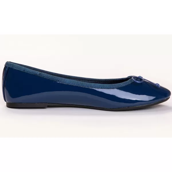 FEVERSOLE Women's Sparkle Memory Foam Cushioned Colorful Shiny Ballet Flats Glitter