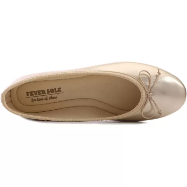 FEVERSOLE Women's Sparkle Memory Foam Cushioned Colorful Shiny Ballet Flats Glitter