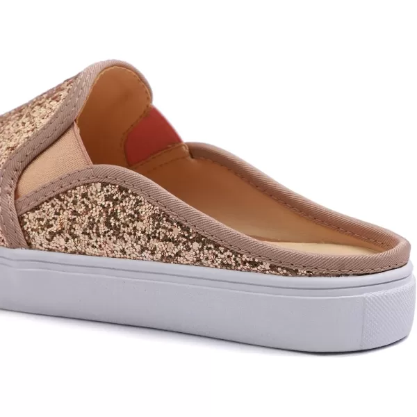 FEVERSOLE Women's Sport Mules Slip On Loafers Fashion Backless Sneakers