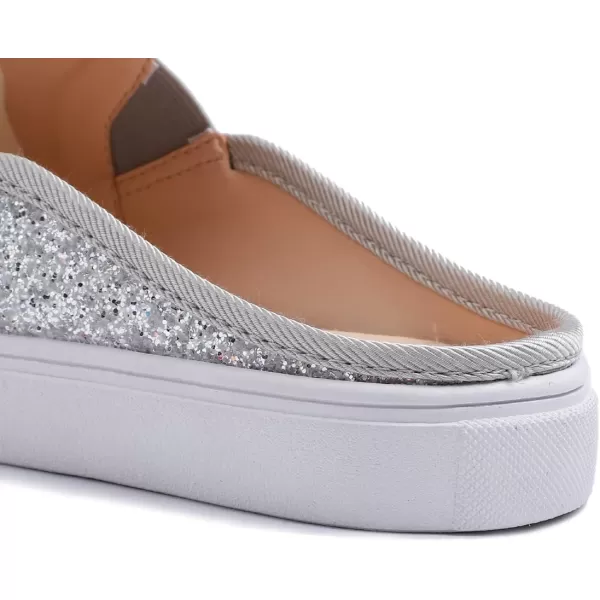 FEVERSOLE Women's Sport Mules Slip On Loafers Fashion Backless Sneakers