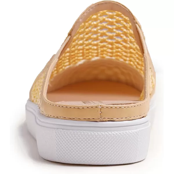FEVERSOLE Women's Sport Mules Slip On Loafers Fashion Backless Sneakers