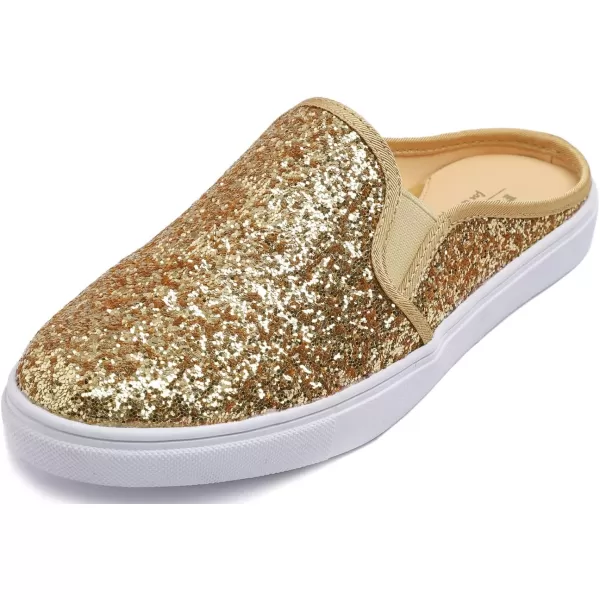 FEVERSOLE Women's Sport Mules Slip On Loafers Fashion Backless Sneakers