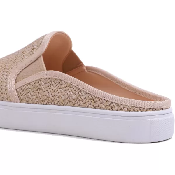 FEVERSOLE Women's Sport Mules Slip On Loafers Fashion Backless Sneakers