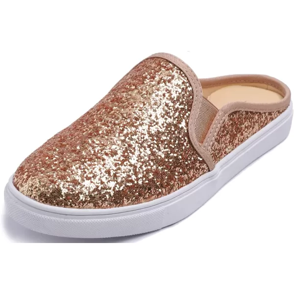 FEVERSOLE Women's Sport Mules Slip On Loafers Fashion Backless Sneakers
