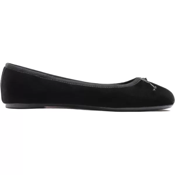 FEVERSOLE Women's Ultra Soft Colorful Memory Foam Cushioned Faux Suede Home Ballet Flats