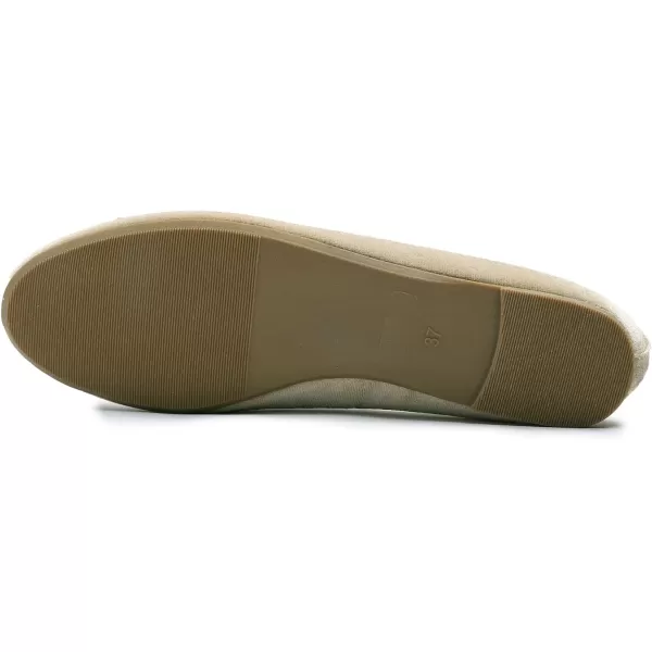 FEVERSOLE Women's Ultra Soft Colorful Memory Foam Cushioned Faux Suede Home Ballet Flats