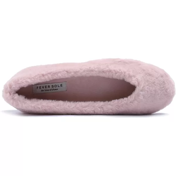 FEVERSOLE Women's Ultra Soft Colorful Memory Foam Cushioned Faux Suede Home Ballet Flats